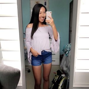 American Eagle: Off the shoulder top